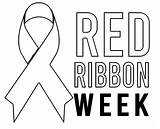 Free Red Ribbon Week coloring Page  Download Print Or Color Online sketch template