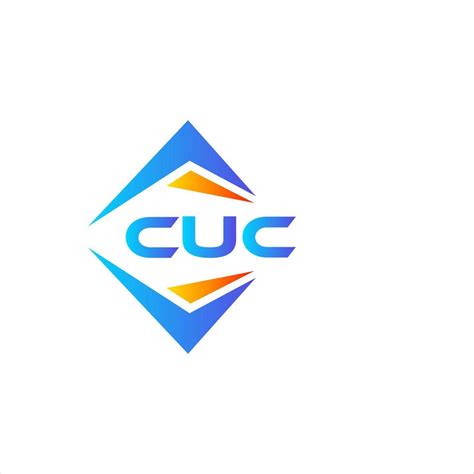 CUC abstract technology logo design on white background. CUC creative initials letter logo ...