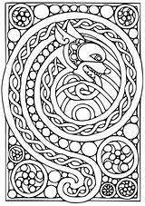 Free Printable Celtic Coloring Pages sketch template