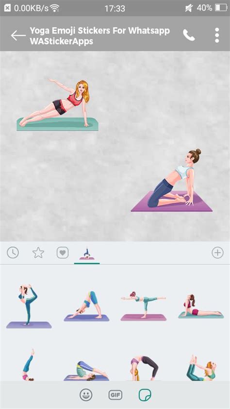 Yoga Emoji Stickers For Whatsapp(WAStickerApps) APK for Android Download