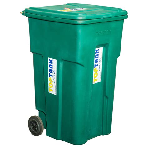 360litre Garbage Bin with Wheels - TopTank