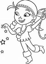 Girl Pirate Coloring Page  Home sketch template