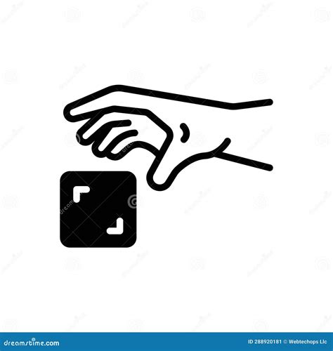 Black Solid Icon for Grab, Swoop and Hand Stock Illustration - Illustration of hurry, sign ...