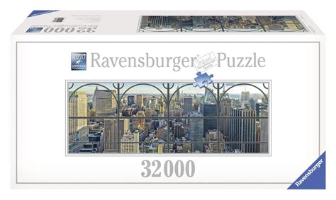 Puzzle Ravensburger 17837. Puzzle 32000 piezas, New York City desde la ventana, IndalChess.com ...