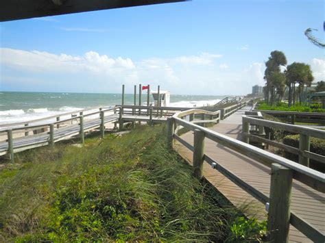 Boardwalk along Jaycee Beach | Florida east coast, Florida east coast beaches, Travel ...