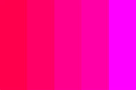 Red to magenta Color Palette