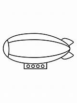 Airship coloring pages sketch template