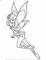 Fairy Color By Number Coloring Page Pages sketch template