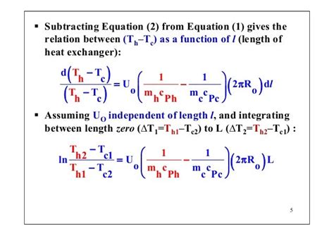 Heat Exchanger: Heat Exchanger Formula