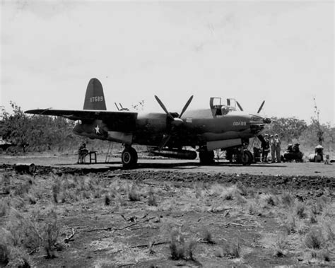 A torpedo armed 22nd Bomb Group B-26B Marauder Port Moresby 1942 41-17589 | Aircraft, Aircraft ...