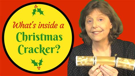 What's inside a Christmas cracker? Let's see!