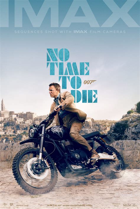 No Time To Die poster Imax – Commander James Bond France