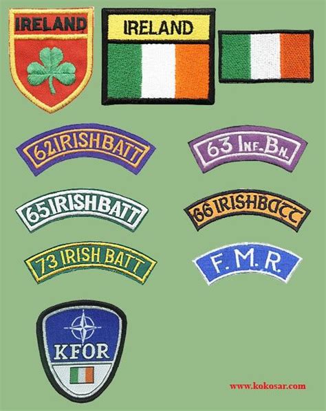 Irish Military Insignia | Military insignia, Irish, Military