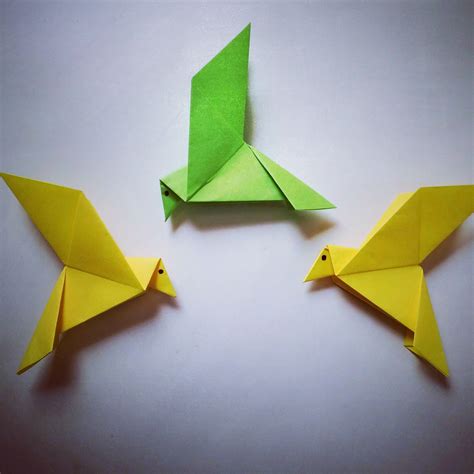 easy origami bird for beginners Origami bird. simple origami for ...