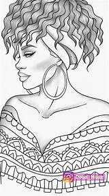 Black Girl Coloring Sheets Printable Pages sketch template