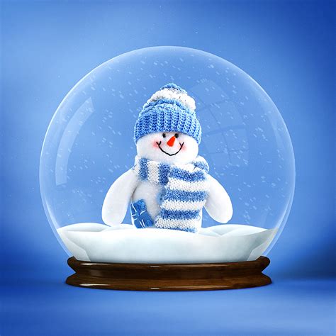 Snow Globe + Animated Snow, Add-ons | GraphicRiver