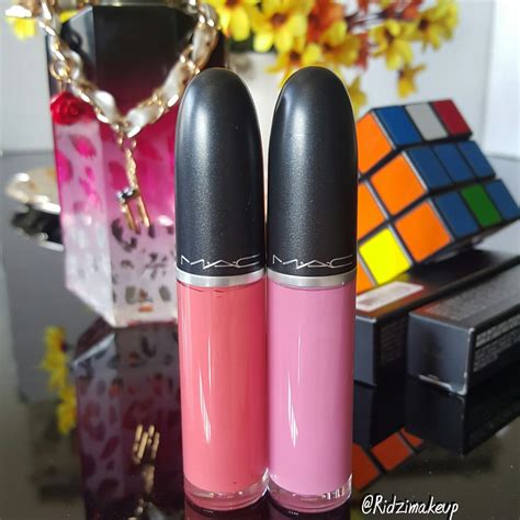 RIDZI MAKEUP: MAC RETRO MATTE LIQUID LIPSTICK REVIEW SWATCHES