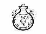 Potion Bottle Coloring Pages Top 41 Free Printable Designs sketch template