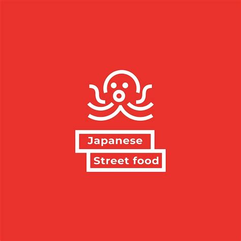 Premium Vector | Japanese street food vectro logo