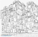Architecture Coloring Pages At GetColoringscom  Free Printable sketch template
