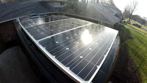 Solar Panels on DIY Ford Transit Camper Van Conversion | Ford transit, Ford transit camper ...