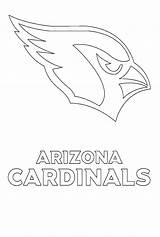 Arizona Cardinals Logo Coloring Page  Free Printable Pages sketch template