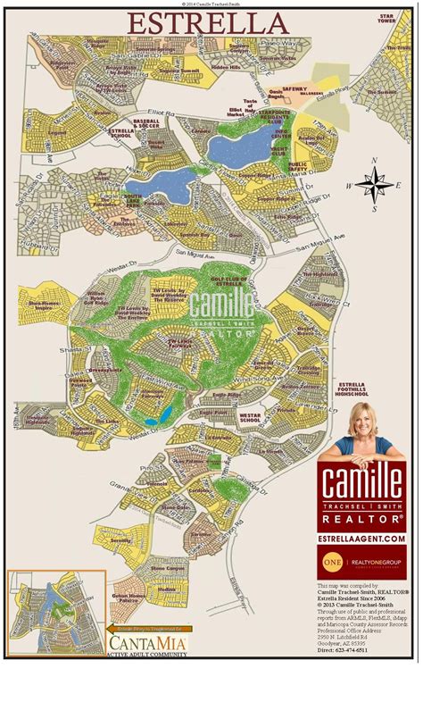 Estrella Map - Camille Trachsel-Smith, Welcome Home Realty, Estrella ...