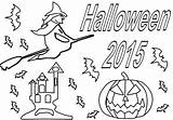 Halloween 2015 coloring page To Print And color  Waouocom sketch template