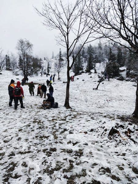 Manali Gets Season's First Snowfall - Hill Post