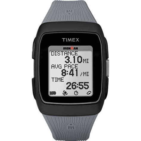 Timex IRONMAN GPS Watch (Black/Gray) TW5M11800F5 B&H Photo Video