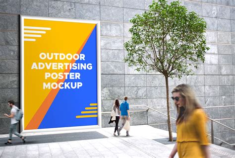 Giant Outdoor Billboard Mockup - Mockup World