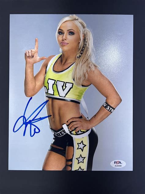 Liv Morgan Autographed Signed 8X10 Photo PSA/DNA Wwe Smackdown