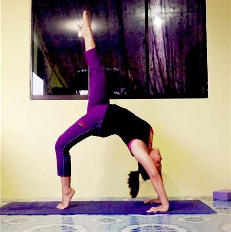 Be the light? | Poses, Yoga poses, Wheel pose