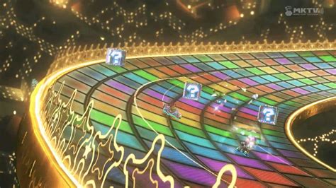 Wii U - Mario Kart 8 - (N64) Rainbow Road - YouTube