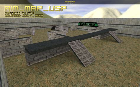 aim_map_usp [Counter-Strike 1.6] [Mods]