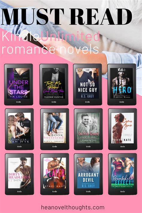 The Best Kindle Unlimited Romance Books - HEA Novel Thoughts | Kindle unlimited books, Kindle ...