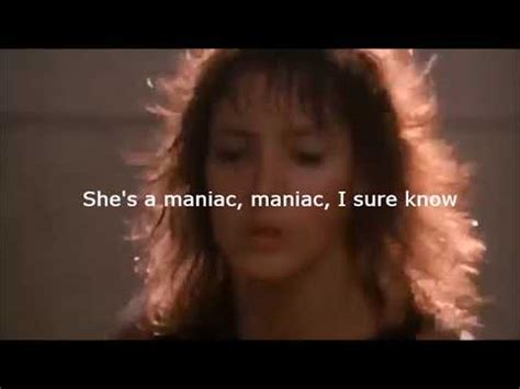 Michael Sembello - Maniac (Lyrics) ( Flashdance ) - YouTube