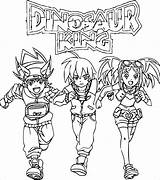 Dinosaur King Coloring Coloring Pages sketch template