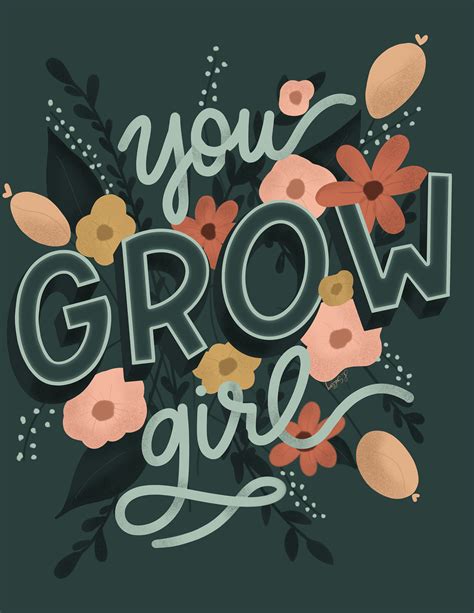 You GROW GIRL! on Behance