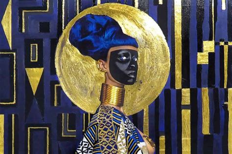 African Artist Spotlight Series: Lina Iris Viktor's Gilded Canvases