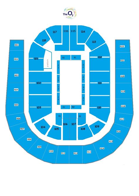 Unique o2 seat plan united kingdom