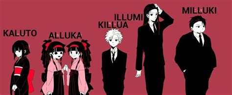 Killua and all of his BROTHERS. | Hunter x hunter, Hunter anime ...