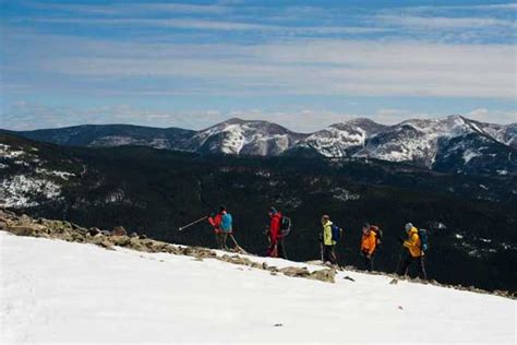 Gaspesie National Park Photo Gallery - Winter snowshoeing and skiing