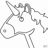 Unicorn Emoji coloring Page  Free Printable Coloring Pages sketch template