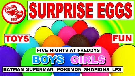 POKEMON SURPRISE EGGS BATMAN SURPRISE EGGS SUPERMAN SURPRISE EGGS - YouTube