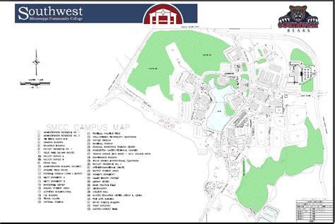 Campus Map - Southwest Mississippi Community College