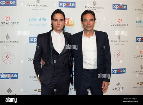 Anthony Delon and Alain-Fabien Delon attending the Global Gift Gala in aid of Unicef France and ...