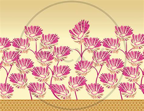 Image of Floral Flower Border Design Background-CX634554-Picxy