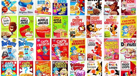 Design Evolution: Vintage Cereal Boxes – The Man in the Gray Flannel Suit