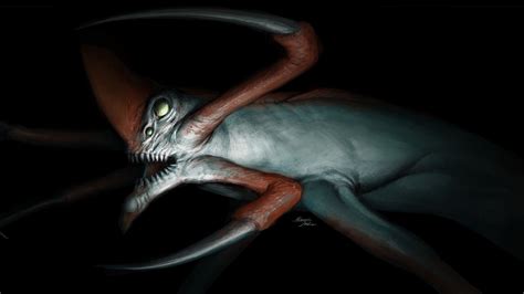 Fan art - Reaper Leviathan (Subnautica), Jinha Kwon on ArtStation at https://www.artstation.com ...